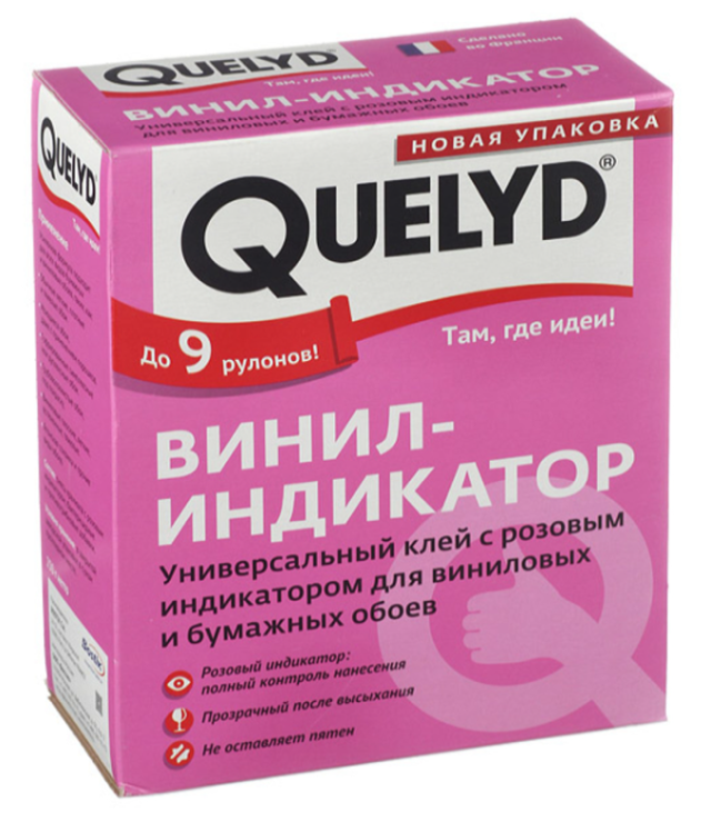 Bostik Quelyd Indicator tapešu līme 250g